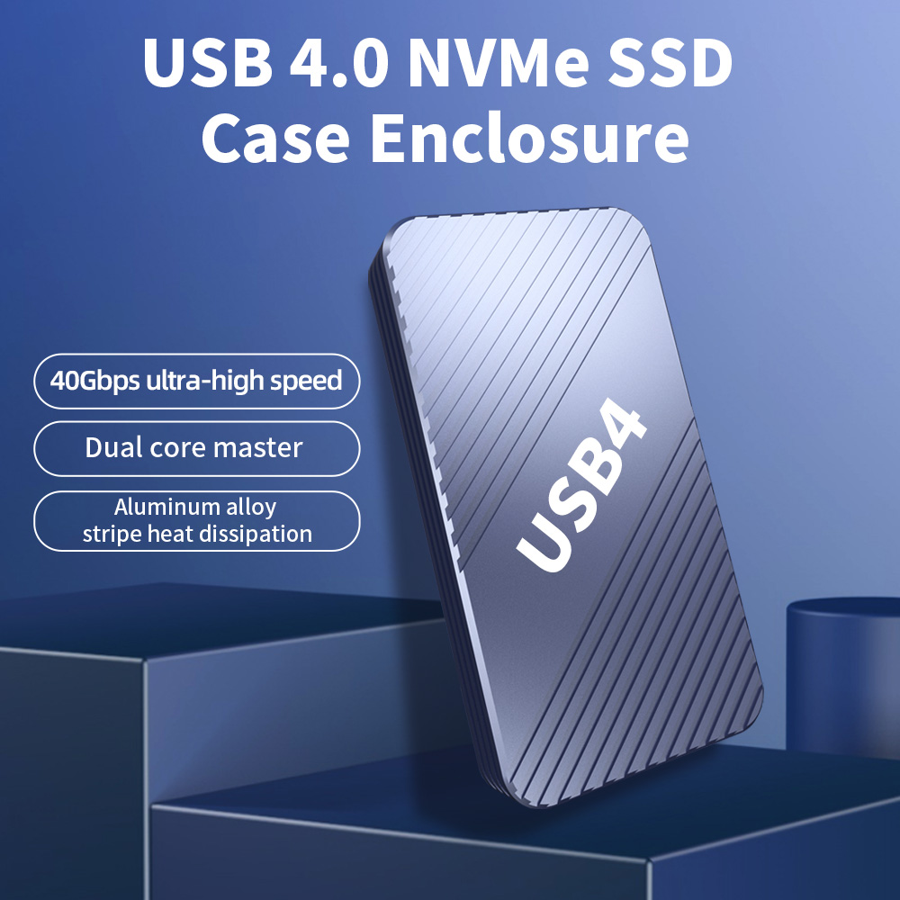 USB4 40Gbps NVMe SSD Enclosure - đánh giá và giá Thunderbolt 4 External Ssd 4Tb